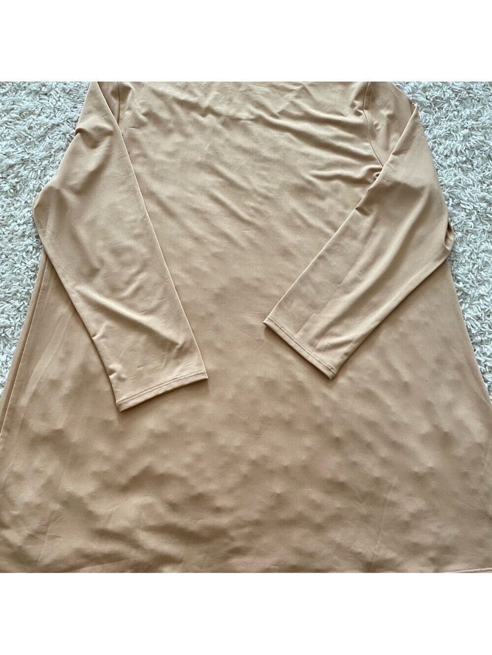 Tan Long Sleeve Embellished Top - Picture 15 of 15